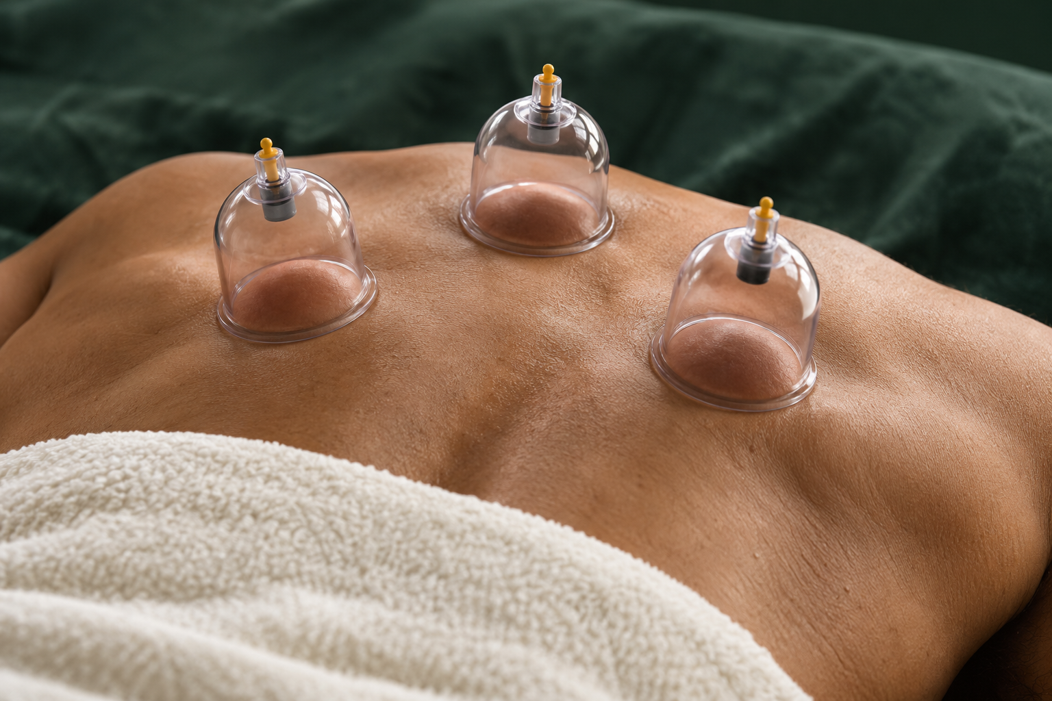 Ventouses sèches, hijama à domicile